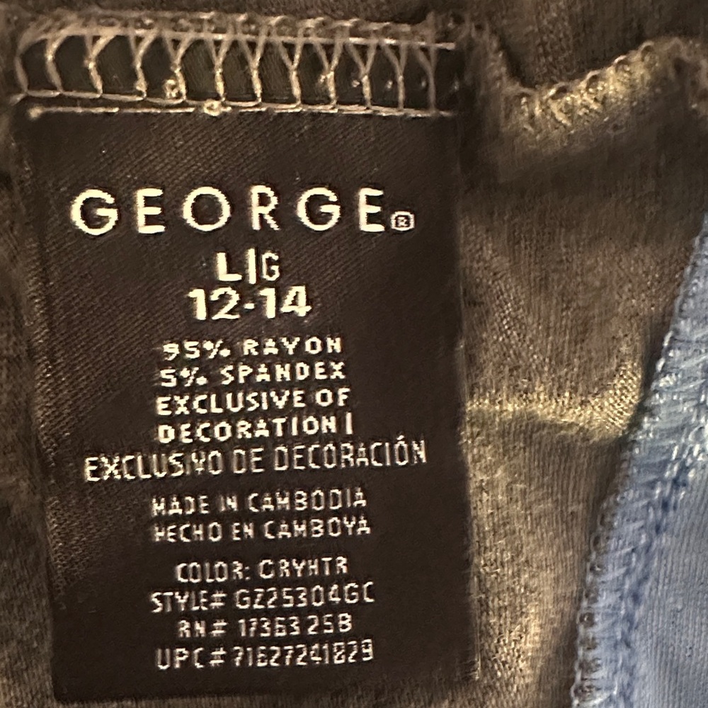 George Gray and Blue Women's Sleep Dress - Picture 12 of 12